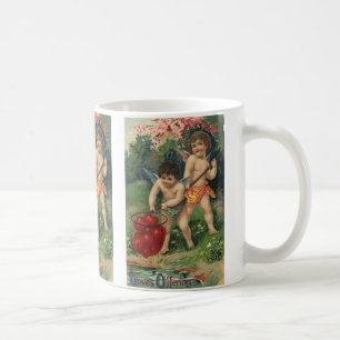 Caneca De Café Dia de os namorados Vitoriano Vintage, Oferta de A