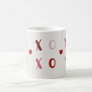 Caneca De Café dia de os namorados XOXO