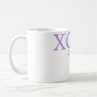Dia de os namorados Xoxo adicione nome pastel roxo