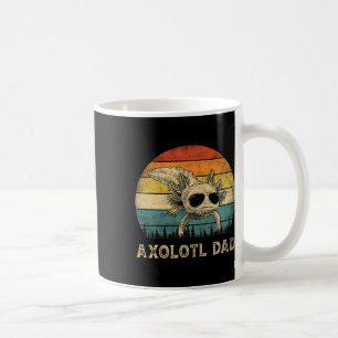 Caneca De Café Dia de os pais Axolotl Axolotl Pai Amplia Pai