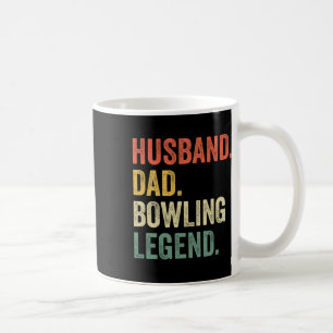 Caneca De Café Dia de os pais da lenda do Boliche do Husler da Fu