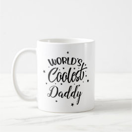 Caneca De Café Dia de os pais de Pai mais legal do mundo