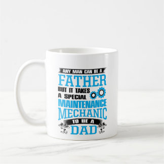 Caneca De Café Dia de os pais de Presente de Pai Mecânico de Manu