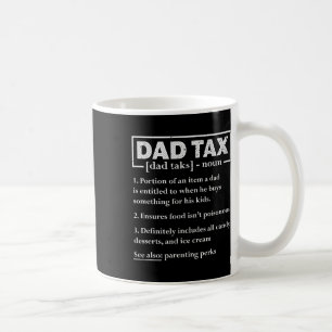 Caneca De Café Dia de os pais Definição de Imposto de Pai Funny d