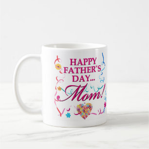 Caneca De Café Dia de os pais Feliz Mãe Mug