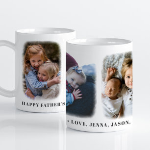 Caneca De Café Dia de os pais Feliz Personalizado Mug Personaliza