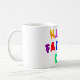 Caneca De Café Dia de os pais Feliz - Todas as Cores