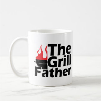 Caneca De Café Dia de os pais Funny Flames