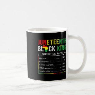 Caneca De Café Dia de os pais Incrível do Rei Negro Melanino