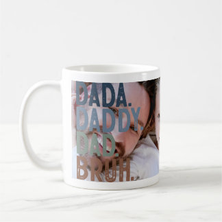 Caneca De Café Dia de os pais PAI BRUH BIG PHOTO