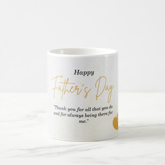 Caneca De Café Dia de os pais Personalizado (Centro)