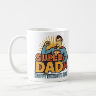 Caneca De Café dia de os pais "Super Pai" MUG - melhor papa