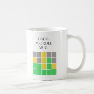 Caneca De Café Dia de os pais Wordle Mug