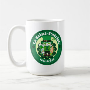 Caneca De Café Dia de Patrick em Montreal