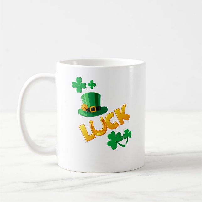 CANECA DE CAFÉ DIA DE SÃO PATRÍCIO (Esquerda)