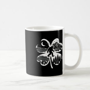 Caneca De Café Dia de São Patrício Bigfoot Irish Sasquatch Shamro