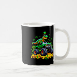 Caneca De Café Dia de São Patrício das Crianças 2026 - Dinossauro