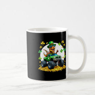Caneca De Café Dia de São Patrício das Crianças 2026 - Dinossauro