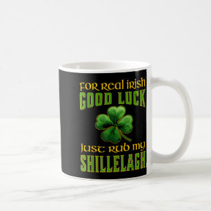 Caneca De Café Dia de São Patrício Engraçado Cajado Irlandês Boa