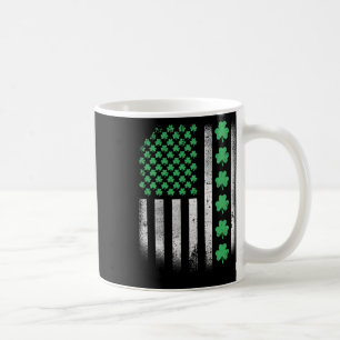 Caneca De Café Dia de São Patrício Irlandês de Design Americano 