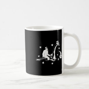 Caneca De Café Dia de São Patrício Pé Grande Sasquatch Lago do Di