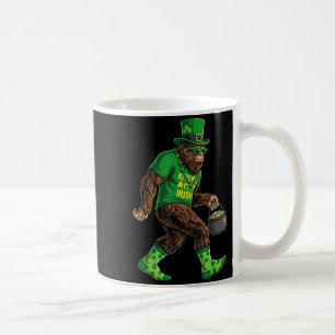 Caneca De Café Dia de São Patrício Pé Grande Verde Sasquatch Gran