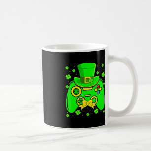 Caneca De Café Dia de São Patrício Vídeo Jogo Shamrock Matando Ho
