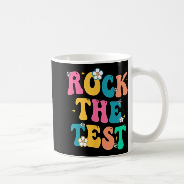 Caneca De Café Dia De Teste 2023 Para Estudantes Escolares (Direita)