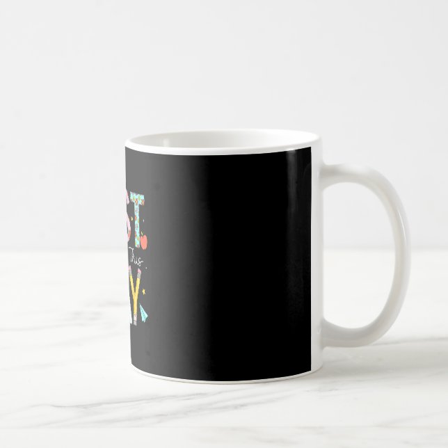 Caneca De Café Dia de Teste Conseguiu Isso para Crianças Estudant (Direita)
