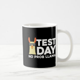 Caneca De Café Dia De Teste Para Mulheres Llama Homens Dia S De T