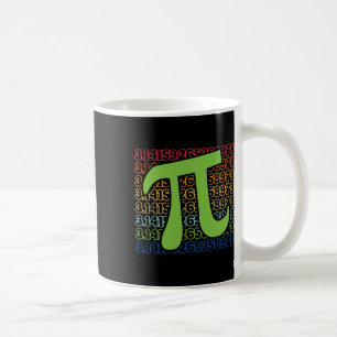 Caneca De Café Dia Divertido do Pi 3.14 Símbolo Pi Espiral Número