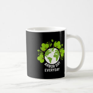 Caneca De Café Dia do Árvore Planeta Terra Aniversário Homens