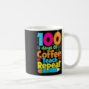 Caneca De Café Dia Do Café E Professora Do Caos 100 Dias De Escol