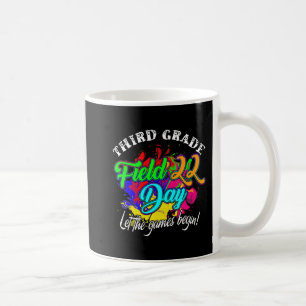 Caneca De Café Dia do Campo do Terceiro Grau 2022 Deixe Os Jogos