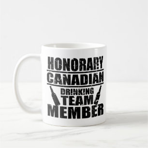 Caneca De Café Dia do Canadá - Membro da Equipe de Bebendos do Ca