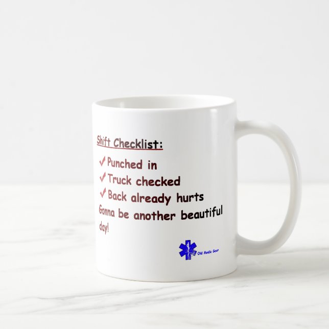 Caneca De Café Dia do Excelente da EMT - (Direita)