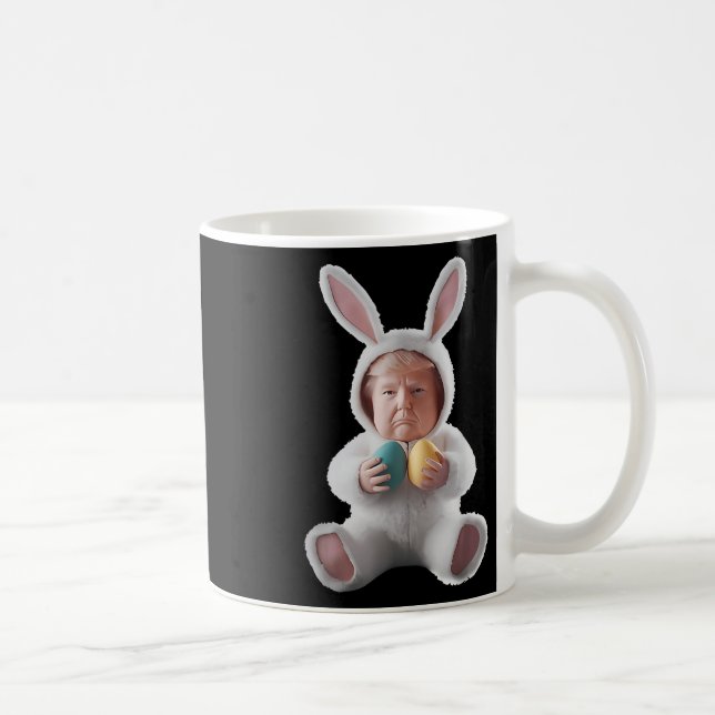 Caneca De Café Dia do Felz pascoa da Páscoa Engraçado (Direita)