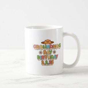 Caneca De Café Dia do Marmota Aniversário Menino Menina Homens Mu