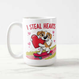 Caneca De Café Dia do Namorados engraçado e moderno para ele e el