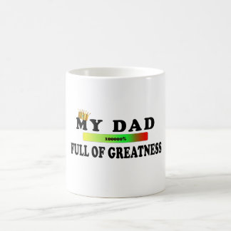 Caneca De Café Dia do Pai, meu cheio pai da grandeza, presente do