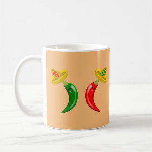 Caneca De Café Dia dos Mortos do Chile Mexicano