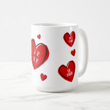Dia dos Namorados Corações Lindos Personalizado Ca