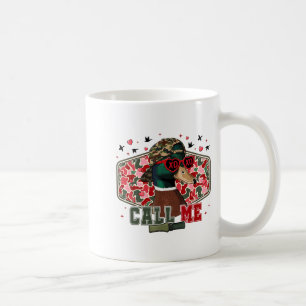 Caneca De Café Dia dos Namorados Engraçado Menino Caça Pato Me Ch