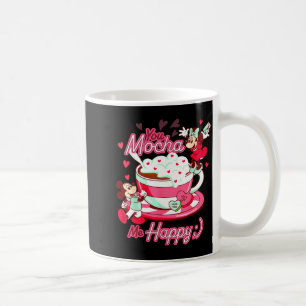 Caneca De Café Dia dos Namorados Mickey e Minnie Você Mocha Me H 
