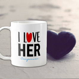 Caneca De Café Dia dos Namorados personalizado