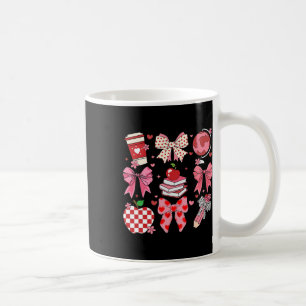 Caneca De Café Dia dos Namorados Professor Feminino Coquette Laço