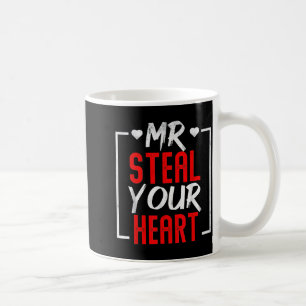 Caneca De Café Dia dos Namorados Sr. Roube o Coração Homens Menin