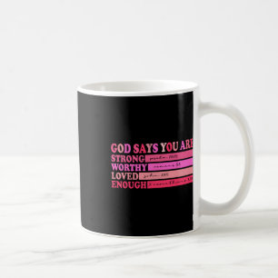 Caneca De Café Dia dos Namorados Versículo da Bíblia Cristã Retrô