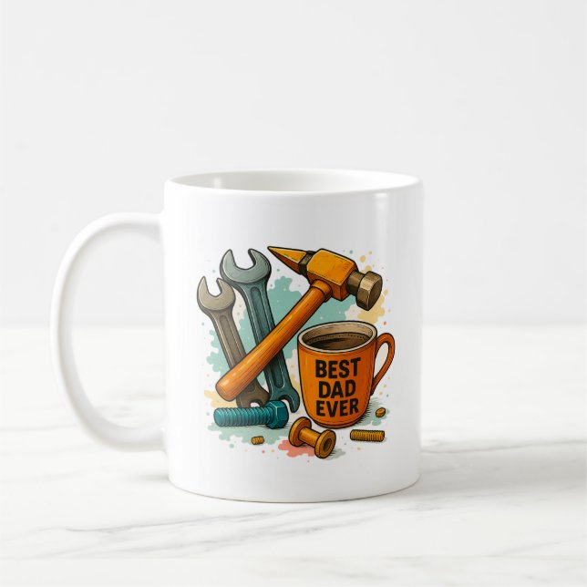 Caneca De Café Dia dos Pais (Esquerda)