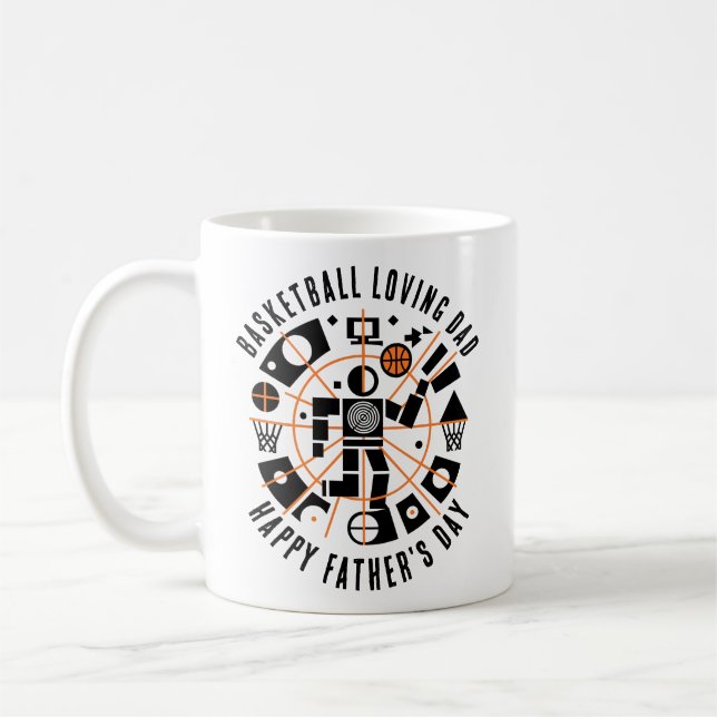Caneca De Café Dia dos Pais com este especial para Amantes de Bas (Esquerda)